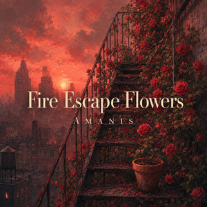 Fire Escape Flowers by Amanis