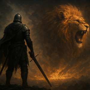 Stand Your Ground, the Lion Roars! by The Veil & Flame