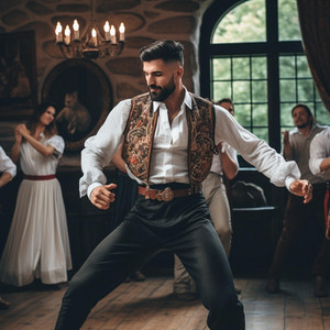 Caucasus Dance - Svanuri Georgian Traditional Kavkaz Dance