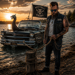 Rockabilly Viking by FlumX