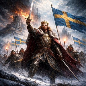 Kronan av is och eld by Mattias Stone