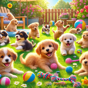 Adriano de Assis - Puppy Playtime