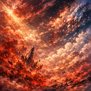 Blood Red Sky by Bioluminescent Blues