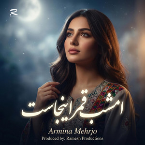 از کوری چشم فلک امشب قمر اینجاست