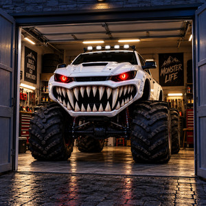 Monster Car Garage by Fexarion