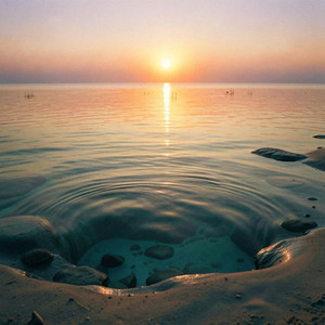 Mystic Sunset Flow by Johansson Samir