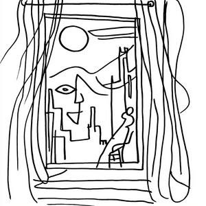 Quiet Room Geometry by Unbroken Line