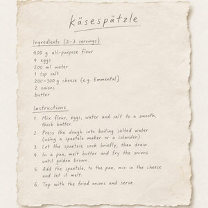 Käsespätzle by ONVN