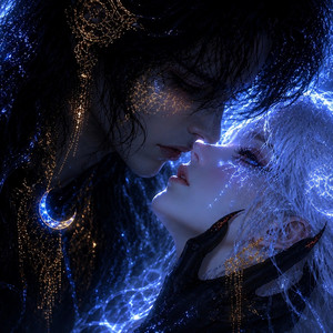 The dark was made to hold your light by TUSUKI AURA