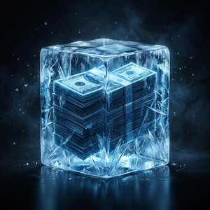 Blue frozen