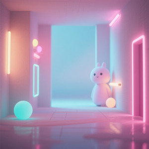 Neon Lights, Quiet Feelings by CARDOSO MOSQUERA MANUEL