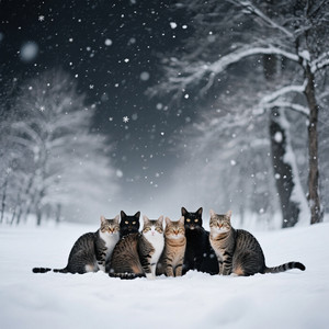 Kielin Deshea Smith - 猫と吹雪