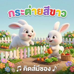 กระต่ายสีขาว - เวอร์ชั่น 3 ช่า by คิดส์มีซอง, พี่นุ่น