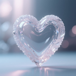Sugarglass Heart by Zhuxin