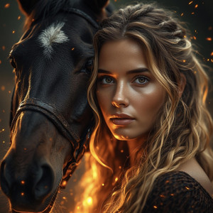 Fire Horse by Stephanie Müller