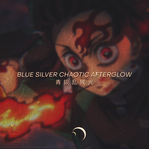 Blue Silver Chaotic Afterglow by Karyu