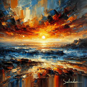 Amber Dusk by SALVADOR