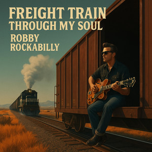Freight train through my soul by Robby Rockabilly