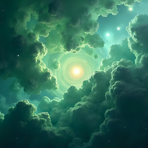 Through the Comet Rain by JennySunxh
