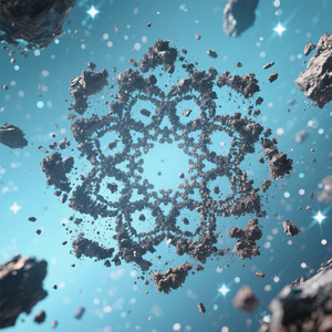 A Symphony Written in Meteor Dust by SAINO