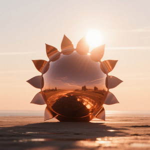 Copper Sun Rising by AHMAD BUSTOMI
