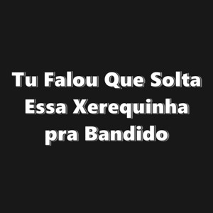 Tu Falou Que Solta Essa Xerequinha pra Bandido