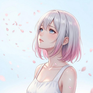 春のかけら by AI：玲