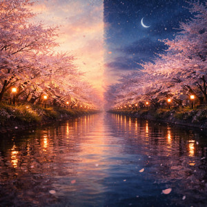 夜桜の余韻 – After the Bloom by Elonaire