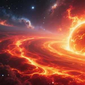 Solar Flare Lullaby by Wisti Halduy