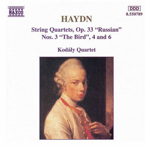 String Quartets, op. 33 nos. 1, 4, 6 cover