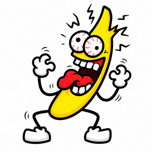 BANANA BEAT PSYCHO! by MEMEDROP, De Tekentovenaar, Funny Songs