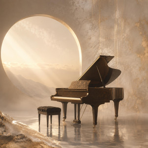 Moon Piano Pasific by Sophie Rosso