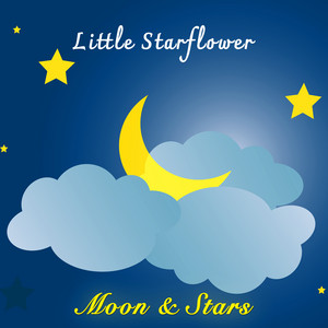 Moon And Stars by Little Starflower