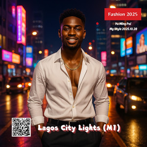 Lagos City Lights (M1) by Yu Ming Pai