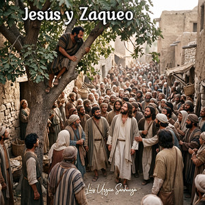 Jesús Y Zaqueo by Luis Urzúa Sanhueza