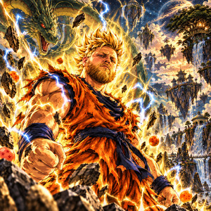 Super Saiyan by YLM Forest.