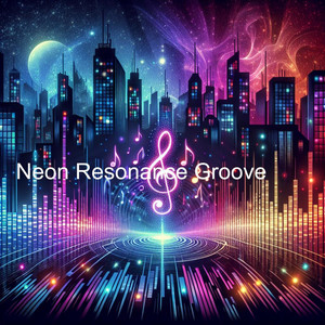 Neon Resonance Groove by Matthew Randall Bell