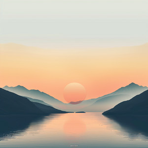 Calm Pines Glow by Zyro