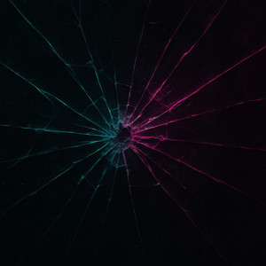Broken into pieces