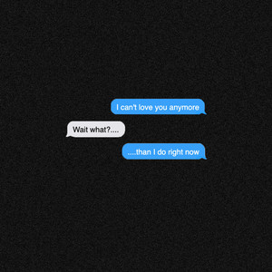 I Can't Love You Anymore
