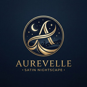 Aurevelle Satin Nightscape by Nyra Dominic