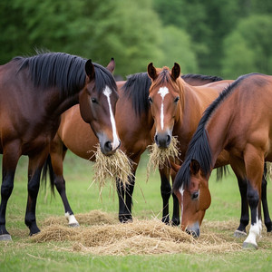 hay mares by karl dany