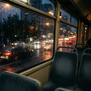 Night Bus Home by MoonPaper