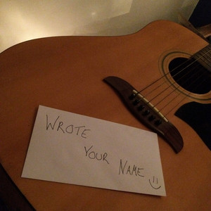 wrote your name by jayzen