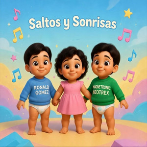 album cover: Saltos y Sonrisas