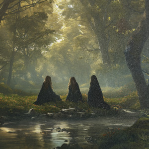 Three Celtic Elves by Kley Kley