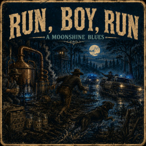 Run, Boy, Run A Moonshine Blues by Tjuren på dal