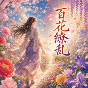 百花繚乱 by 色の手前