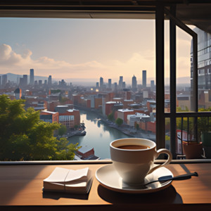 AI Music Channel - "Afternoon Latte Jazz" is a smooth and calming jazz song perfect for a relaxing afternoon at a cafe.