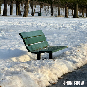 bench in the snow by Jhon Snow